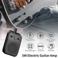 thumbnail image 4 of Mini Amplificador de Guitarra EléCtrica Amplificador de Guitarra Recargable de 5 W Amplificador de PráCtica Bluetooth PortáTil con 4 Efectos (-05G), 4 of 8