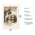 thumbnail image 2 of Alexander Herrmann the Great - Adelaide Herrmann the Queen of Magic - Vintage Magic Poster c.1885 - Fine Art Matte Paper Print (Unframed) 30x44in, 2 of 4