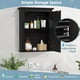 thumbnail image 4 of Botiquín de baño montado en la pared COSTWAY con espejo, 4 of 8