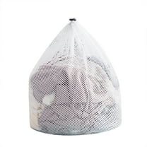 1 × Coarse Mesh Laundry Bag Reusable Drawstring Laundry Bag Machine Wash Laundry Bag Mesh Bag Laundry Net