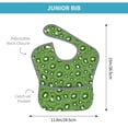 thumbnail image 4 of Kdxio Kiwi Fruit Bibs For Babies, Baby Bibs for Eating, Toddler Bibs, Waterproof Bibs, Feeding Bibs, for Toddlers, Boys, Girls, 4 of 8