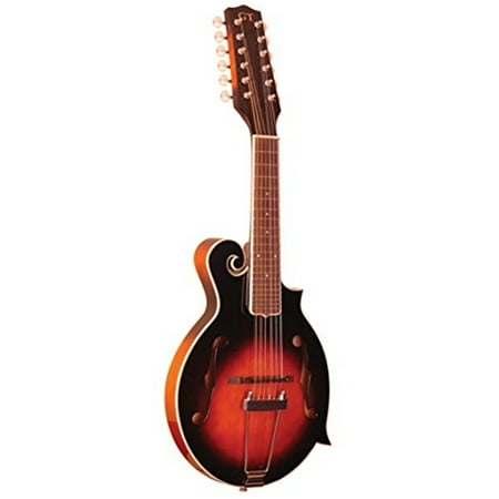 Gold Tone F-12: 12-string F-style Mando-Guitar with Pickup and Case