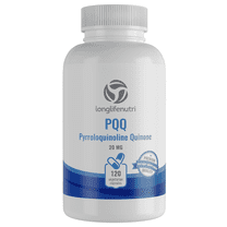 LongLifeNurti PQQ 20 mg - 120 Vegetarian Capsules for Better Sleep Quality