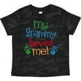 thumbnail image 3 of Inktastic My Grammy Loves Me Boys or Girls Toddler T-Shirt, 3 of 5