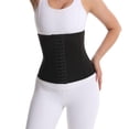 thumbnail image 4 of Entrenador de cintura Cinturón moldeador Ab Entrenador abdominal para mujeres Hombres Adultos Ejercicio Negro Zulema  Cinturón de entrenamiento de cintura, 4 of 8
