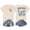 Beige, variant on WEAIXIMIUNG Valentine's Day Women's Summer Printed Round Neck Raglan Short Sleeve Casual Beach Style Top T Shirt (3)