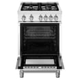 thumbnail image 5 of Bertazzoni Mas244gasv Master 24" Wide 2.5 Cu. Ft. Free Standing Gas Range - Nero, 5 of 5