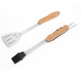 thumbnail image 1 of Juego De Herramientas Para Asar A La Parrilla Para Barbacoa, Juego De Herramientas Para Barbacoa Accesorios Para Parrilla Portátiles Compactos Tenedor Y Abrebotellas Con Mango ANGGREK HJ3111, 1 of 8