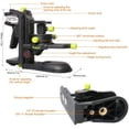 thumbnail image 2 of Adaptador de nivel láser de soporte Huepar PV10+ con base magnética, 2 of 9