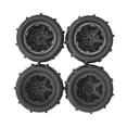 thumbnail image 1 of Esquirla RC Car Wheel Rim and Tires Durable Desert Tires for 1/14 1/16 RC Crawler Car 4pcs, 1 of 8