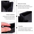 thumbnail image 3 of Ladder Foot Covers Feet Ladder Extension Ladder Feet Non-slip Rubber Pads Universal Non-slip Rubber Ladder Replacement Feet For Ladder4 Piecesblack, 3 of 5