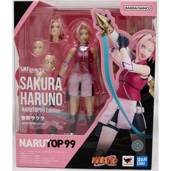 Naruto Shippuden NarutoP99 Figurine Articulée 5 Pouces S.H. Figuarts - Sakura Haruno