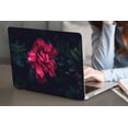 thumbnail image 5 of for Newest MacBook Pro 13" Case Released Model M1 A2338/A2289/A2251/A2159/A1989/A1706/A1708, Plastic Protective Case Hard Cover Cable Tie, Flower 0344, 5 of 5
