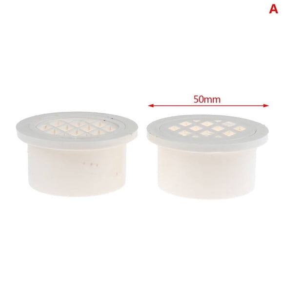 Filtre de Bouchon de Tuyau en PVC 50-200 Type Simple pour Drain de Sol
