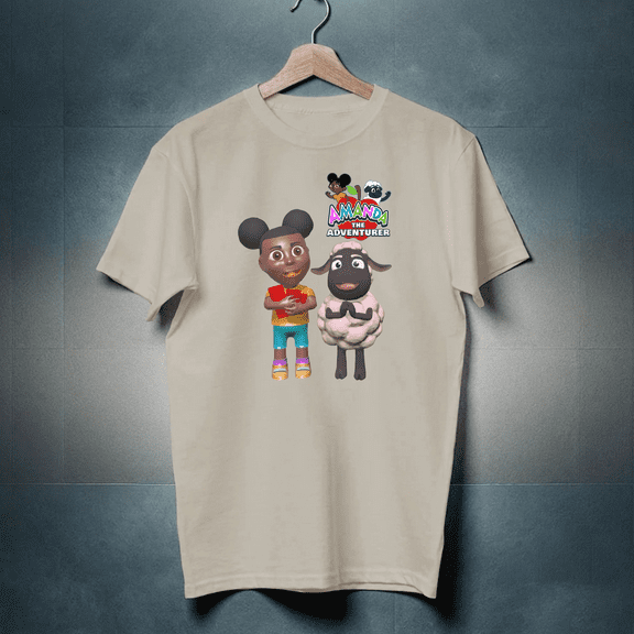 Amanda The Adventurer Wooly Unisex Softstyle T-Shirt