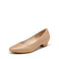 thumbnail image 1 of Zapatos DREAM PAIRS Mila con Tacón Bajo y Grueso Nude Talla 6.5, 1 of 6