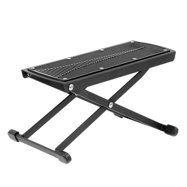 Luxshiny 1 Pce Tabouret de Guitare Noir Élégant Hauteur Réglable pour Jeu Confortable