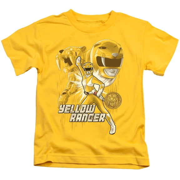 Power Rangers Yellow Ranger Youth 18/1 T-Shirt Yellow