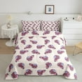 thumbnail image 2 of Erosebridal Chic Pink Flower Bedding Twin Comforter Set, Girly Floral Down Comforter, Gifts , Reversible, 2 of 7