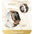 thumbnail image 4 of i-Blason Cosmo Luxe Series Case for Apple Watch Series 7/6/SE/5/4 [45/44mm], Stylish Protective Case with Adjustable Soft Strap Bands, 4 of 9