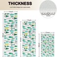 thumbnail image 4 of Green Christmas Tree Pattern Kitchen Rugs Sets Of 3,Kitchen Runner Rugs Non Skid Washable,Decorative Kitchen Floor Mats for Kitchen,Sink,Laundry,17"x30"+ 17"x47" + 17"x59", 4 of 6