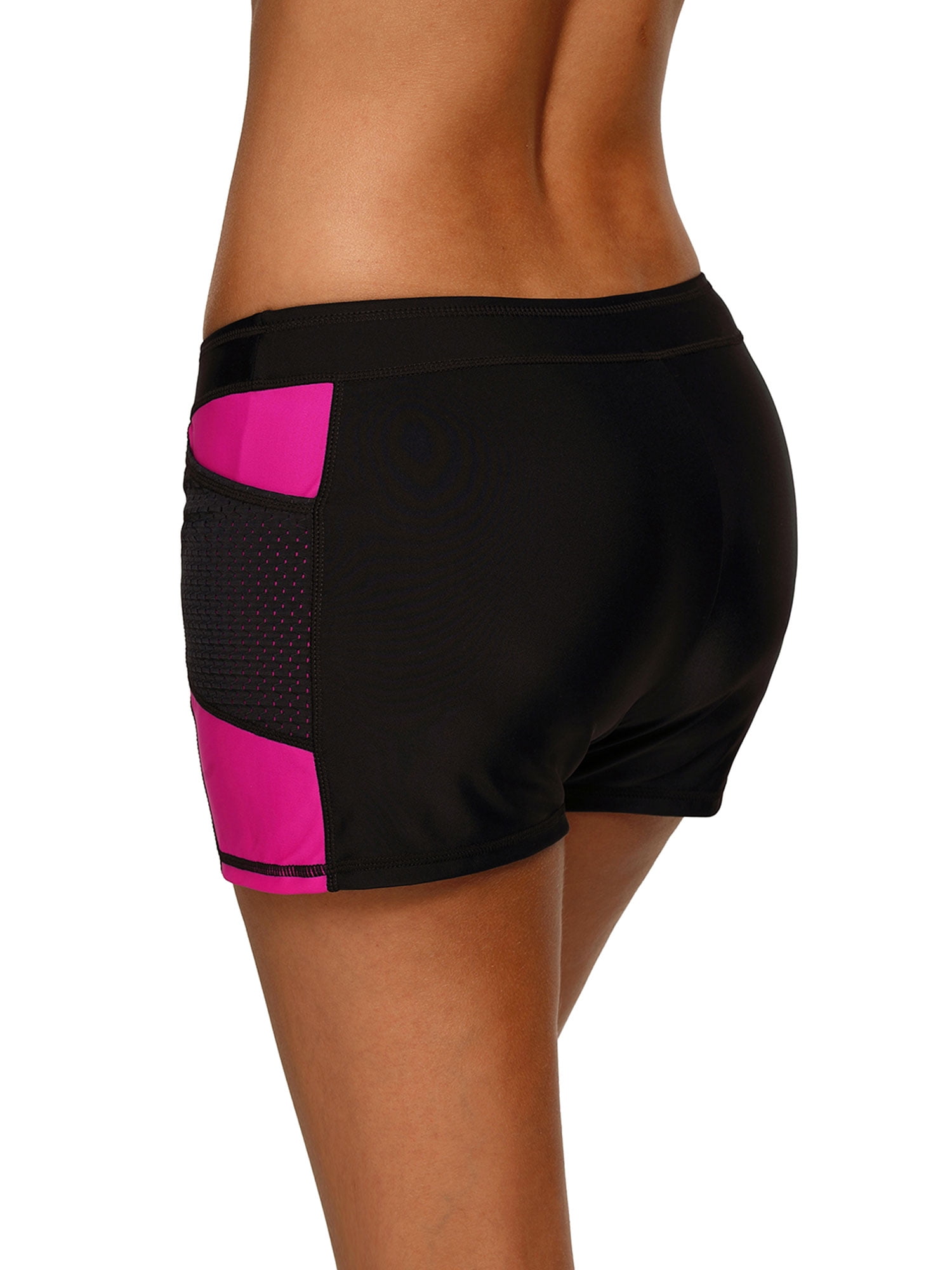 Sexy Dance Women High Waist Swim Boy Shorts Briefs Bikini Bottom