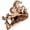 Large bronze, variant on Two Galloping Running Horses Pair Figurines for Positive Energy Vibrations Sculpture Ornament Home Decors