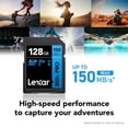 thumbnail image 2 of Lexar tarjeta de memoria SD 800x pro 128gb con regalo, 2 of 7