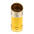 thumbnail image 2 of Tubo De Punta De Silenciador De Cola De Escape De Acero Inoxidable De Diámetro De Entrada De 64 Mm De Repuesto De 64 Mm Para Automóvil Oro Soledad Extremidades del extremo del silenciador del tubo de escape, 2 of 9