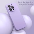 thumbnail image 5 of JETech Magnetic Silicone Case for iPhone 13 Pro Max 6.7-Inch, Compatible with MagSafe, Phone Cover with Camera Lens Full Protection (Light Purple), 5 of 6