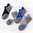 thumbnail image 6 of Jamicy Men's No Show Socks Breathable Sports Compression Cushioned Sole Arch Support Socks Athletic Running Socks for Men, 6 of 6