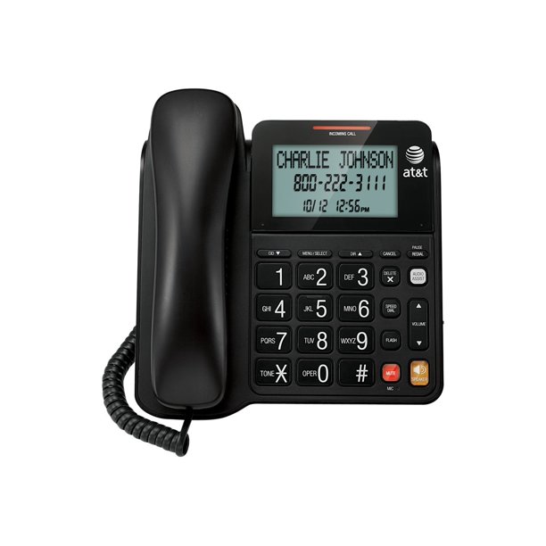 AT&T CL2940 Corded phone with caller ID/call waiting black