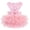 Pink XS, variant on Cute Pet Tutu Skirt, Dog Princess Dress with Elegant Floral Pattern, Soft Cotton Puppy Clothes for Small Breeds Girls, Breathable Mesh Tulle Outfit for Summer Party Birthday