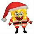 thumbnail image 2 of 18" Pre-Lit Soft Tinsel SpongeBob SquarePants Christmas Yard Art Decoration - Clear Lights, 2 of 2