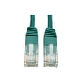thumbnail image 4 of Eaton Tripp Lite Series Cat5e 350 MHz Molded (UTP) Ethernet Cable (RJ45 M/M), PoE - Green, 10 ft. (3.05 m) - Patch cable - RJ-45 (M) to RJ-45 (M) - 10 ft - UTP - CAT 5e - molded, stranded - green, 4 of 7