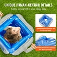 thumbnail image 2 of KFFKFF Air-Filled Collision Spheres, Duo Set, 2FT/0.6M Body-Sized Zorb Orbs for Children, Robust PVC Human-Sized Hamster Spheres for Youth Outdoor Group Activity, 2 of 9