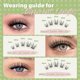 thumbnail image 4 of Kit de extensión de pestañas KEYYOU Angel D Curl, 144 piezas con pegamento, 4 of 8
