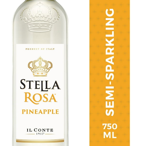 Stella Rosa Pineapple Flavored Wine Italy, 750 ml Bottle