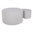 thumbnail image 6 of Kevinplus  Upholstered Nesting Coffee Tables (Set of 2), Side Table for Living Room, Bedroom, Office, Beige, 6 of 13