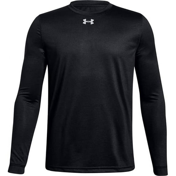 Under Armour Boys' Locker Tee Long-Sleeve T-Shirt 1305846 Black YS
