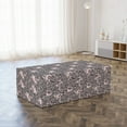 thumbnail image 3 of Pink Floral Foldable Mattress, Creative Bindweed Motif, 78.7" x 47.2", Blush Champagne, by Ambesonne, 3 of 6