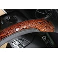 thumbnail image 6 of Universal 15 Inch Steering Wheel Cover, Anti Slip Cover, Crocodile Grain Leather, 6 of 7