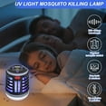 thumbnail image 5 of 3 in 1 Indoor Bug Outdoor Mosquito Zappers, USB Rechargeable Killer Portable Waterproof, LED Lantern Fly Zappers Camp Light Emergency for Home, Backyard, Camping Patio - 2 Pack, 5 of 5