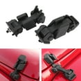 thumbnail image 2 of Loquet de Capot de Voiture Boucle de Capot Attrape-Capot de Voiture Accessoire de Voiture 2 Pcs Couvercle de Capot de Voiture Accessoire de Loquet Compatible avec JK 2007-2017, 2 of 8