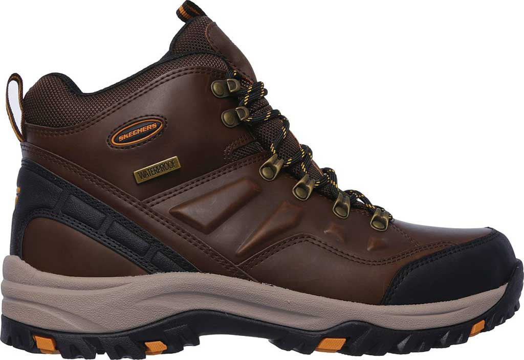 Skechers Men's Relaxed Fit Relment Traven Lace Up Waterproof Boot