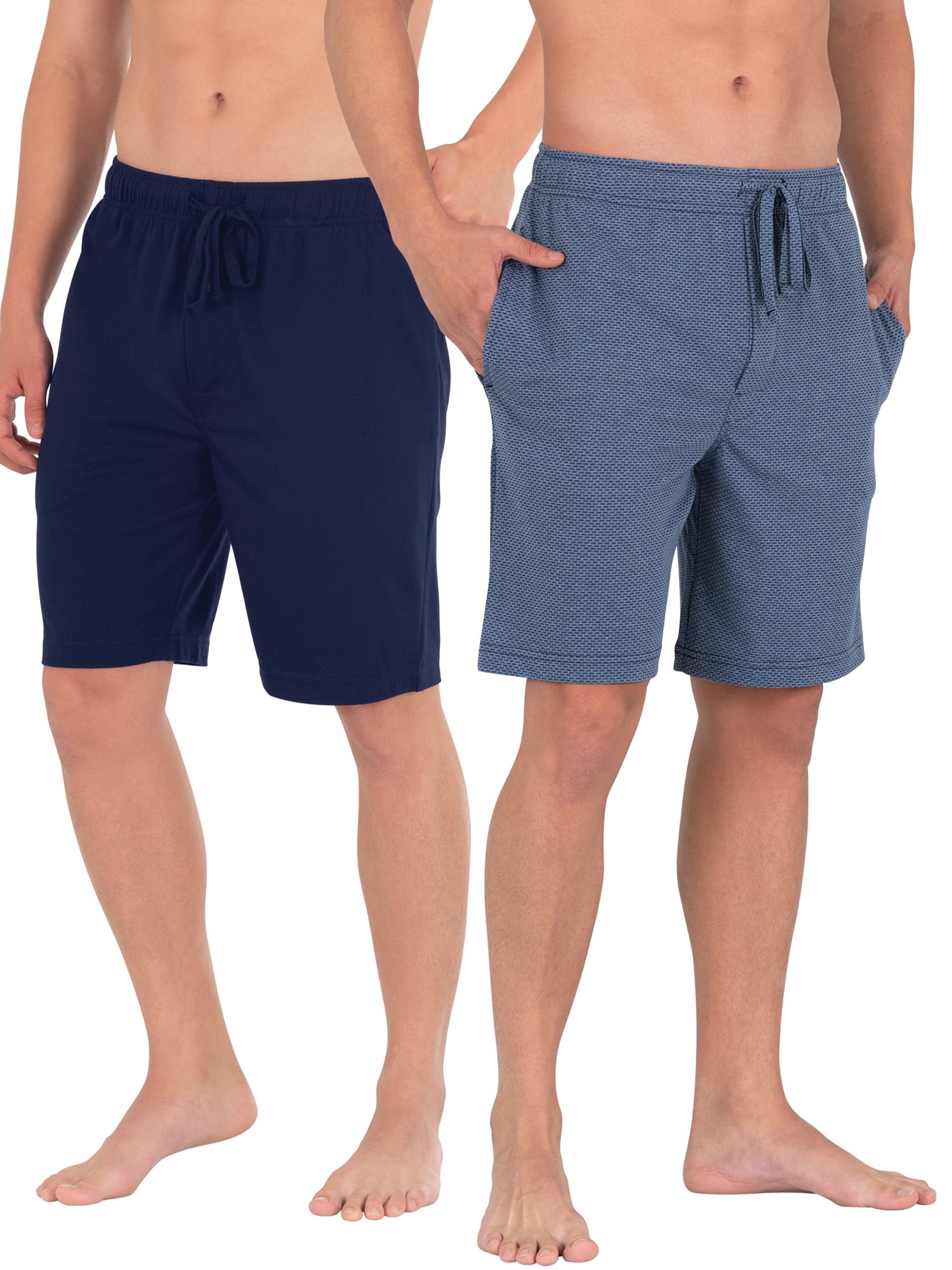 Fruit of the Loom Mens Cotton Shorts with Side Pockets 3 Pack