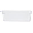 thumbnail image 2 of Mainstays Large Fridge Bin, 12x8x4 inches, Clear Plastic, 2 of 6