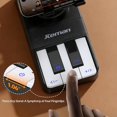 thumbnail image 3 of PYVYAN-Cell Phone Stand with Bluetooth Speaker and Charging Stand,Piano Keys Design,Birthday Gifts for Men Women Dad Mom Husband Boyfriend Cool Tech Gadgets-Black, 3 of 4