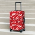 thumbnail image 5 of Uemuo Hohoho Printed Washable Luggage Cover - Fashion Suitcase Protector Fits 18-32 Inch Luggage -Large, 5 of 9