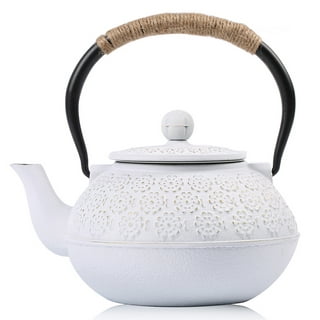 Mobestech Cast Iron Teapot Tea Brewer Stovetop Tea Kettle Teapot with  Infuser Tea Kettle Stovetop Tea Pot Teapots Travel Assocories Home Water  Kettle Anti-scald Stainless Steel - Yahoo Shopping